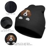 Embroidered Beagle Beanie Hat for Dog Lovers
