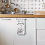 Funny Maltese Hand Towels for Dog Lovers