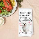 Maltese Dish Towel - Perfect Gift for Dog Lovers