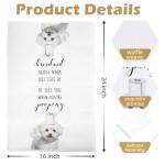 Funny Maltese Hand Towels for Dog Lovers