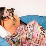Beagle Print Throw Blanket for Dog Lovers