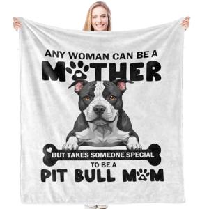 Cozy Pit Bull Blanket for Dog Lovers