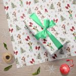 Funny Dog Christmas Wrapping Paper - Jack Russell Design