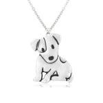 Jack Russell Terrier Charm Necklace for Dog Lovers