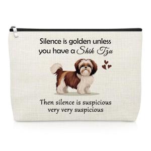 Shih Tzu Mom Makeup Bag - Perfect Gift!