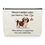 Shih Tzu Mom Makeup Bag - Perfect Gift!