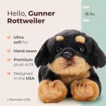 Rottweiler Plush Toy for Dog Lovers