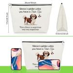 Shih Tzu Mom Makeup Bag - Perfect Gift!