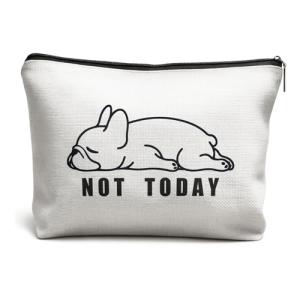 Funny French Bulldog Makeup Bag for Dog Lovers