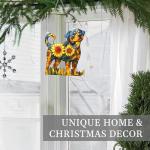 Colorful Rottweiler Acrylic Suncatcher Ornament