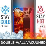 Poodle Lover's Insulated Tumbler with Straw