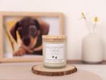 Lavender Scented Candle for Dachshund Lovers
