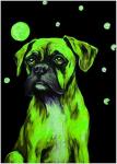 Glow in the Dark Boxer Dog Jigsaw Puzzle