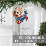 Colorful Acrylic Dog Suncatcher Ornament for Windows