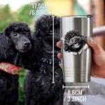 Poodle Lover's Insulated Tumbler with Straw