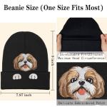 Shih Tzu Beanie Hat for Dog Lovers