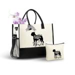 Boxer Dog Canvas Tote Bag for Dog Lovers