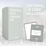 Poodle Lover's Insulated Tumbler with Straw