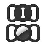DLENP Airtag Silicone Collar Holder for Pets