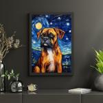 Glow in the Dark Boxer Dog Jigsaw Puzzle