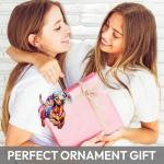 Colorful Dachshund Acrylic Suncatcher for Dog Lovers