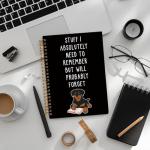 Rottweiler Lovers Spiral Notebook Journal