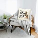 Funny Rottweiler Quote Pillow Cover for Home Decor