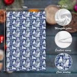 Siberian Husky Floral Kitchen Towels for Dogs