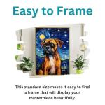 Glow in the Dark Boxer Dog Jigsaw Puzzle