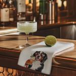 Funny Bernese Mountain Dog Kitchen Towels 16x24