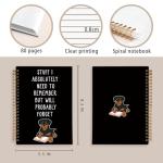 Rottweiler Lovers Spiral Notebook Journal