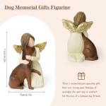 German Shepherd Angel Figurine for Pet Loss