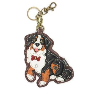 Bernese Mountain Dog Key Fob and Coin Purse
