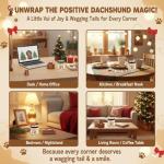 Dachshund Affirmation Jar with 60 Cards