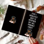 Rottweiler Lovers Spiral Notebook Journal