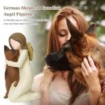 German Shepherd Angel Figurine for Pet Loss