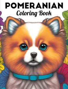 Pomeranian Coloring Book for Dog Lovers