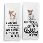Jack Russell Terrier Kitchen Towels Set