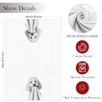 Poodle Hand Towels for Dog Lovers