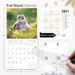 Siberian Husky Puppies 2026 Wall Calendar