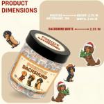 Dachshund Affirmation Jar with 60 Cards