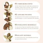 German Shepherd Angel Figurine for Pet Loss