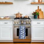 Siberian Husky Floral Kitchen Towels for Dogs