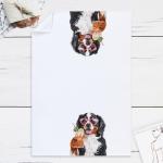 Funny Bernese Mountain Dog Kitchen Towels 16x24
