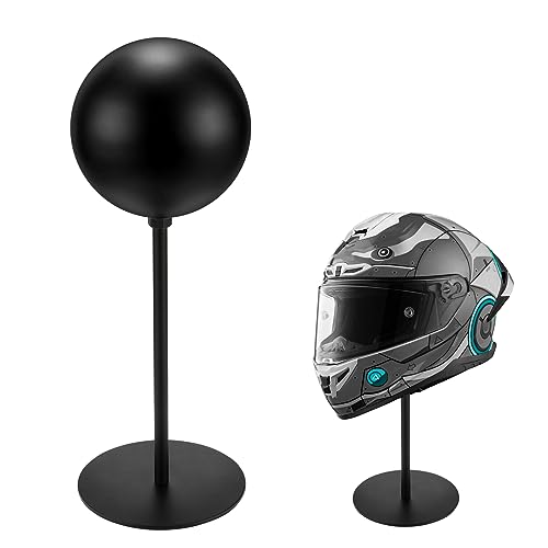 Motofans Rotating Metal Helmet Stand for Storage
