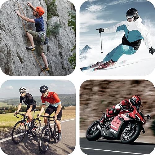 Bluetooth 5.0 Motorcycle Helmet Intercom with FM Radio