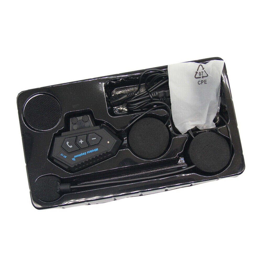 Bluetooth Motorcycle Helmet Headset with Speakers