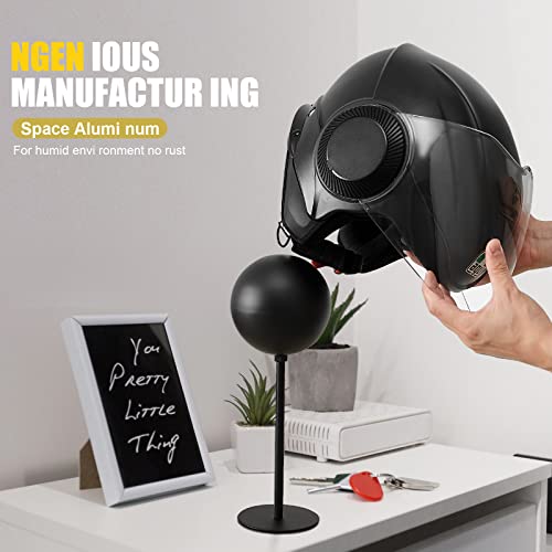 Metal Helmet Stand for Motorcycle and Sports Gear
