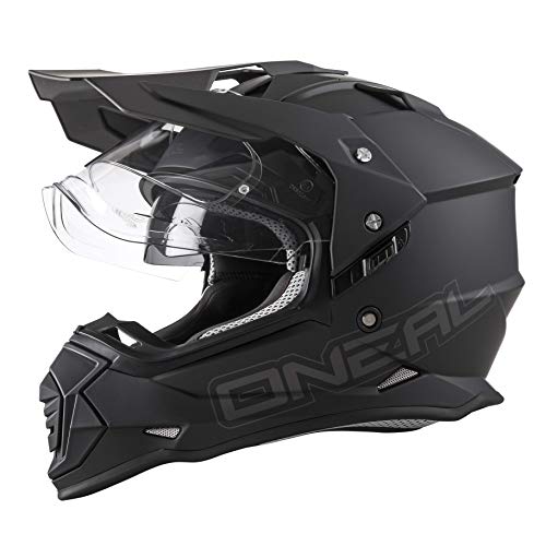 O'NEAL Sierra II Flat Motorcycle Helmet - Black XL