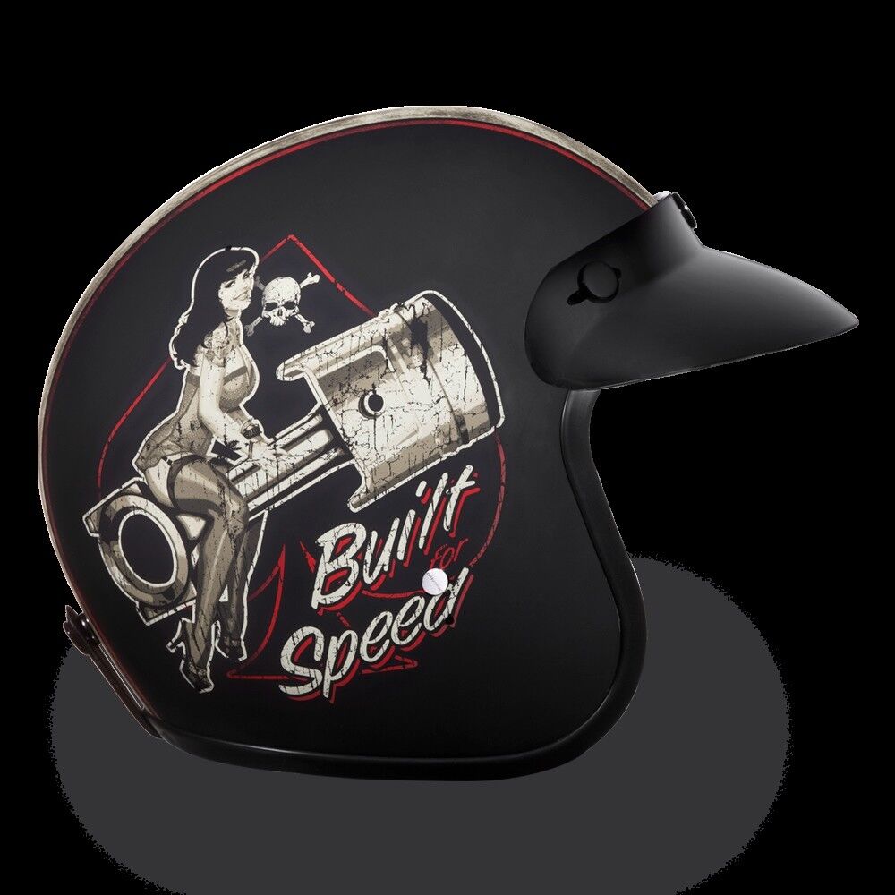 Daytona Cruiser Open Face Motorcycle Helmet